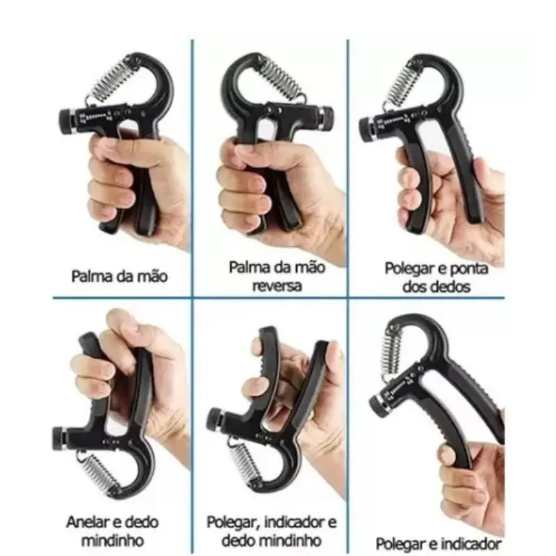 Alicate Flexor de Mão com Mola Ajustável para Antebraços e Mãos